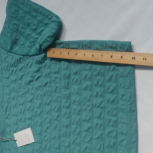 a new Day Women's Pink Short Sleeve Quilted Boxy T-Shirt Size L - Picture 5 of 8